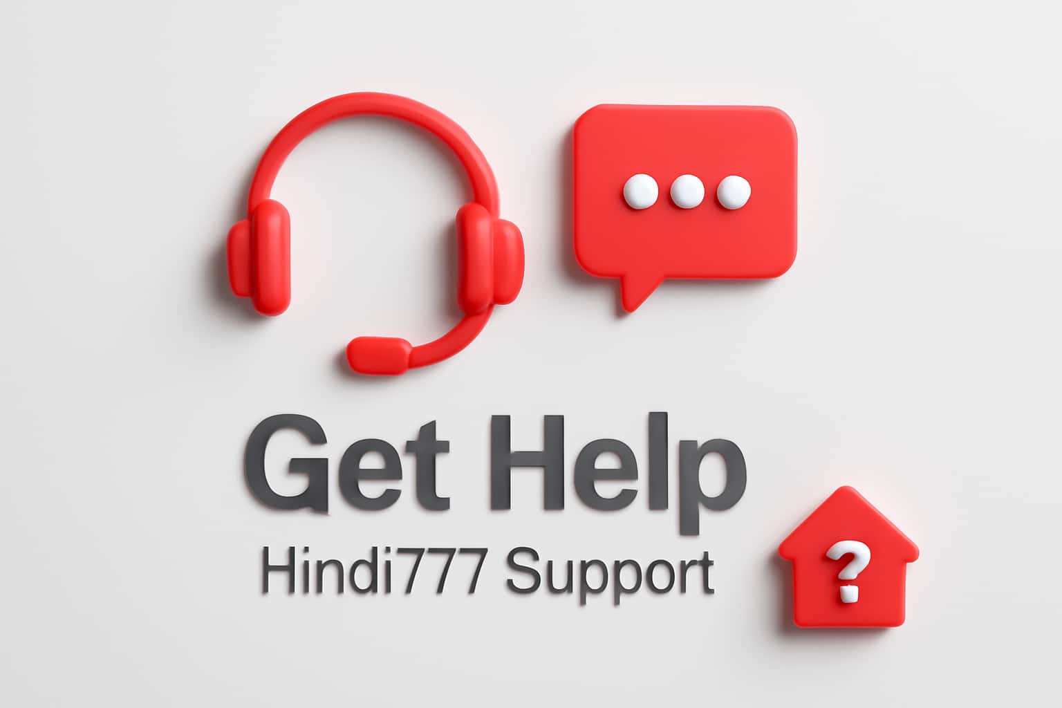 Get Help - Hindi777 Support Interface