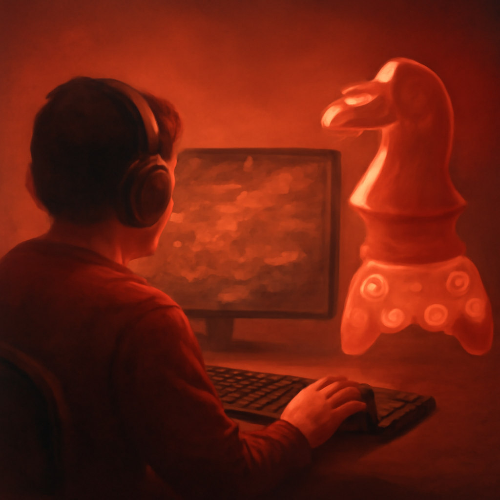 A badge design for Hindi777 Guides, showcasing the title in a clean layout.