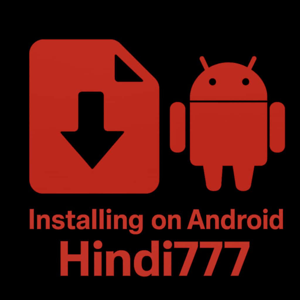 Icon for Installing Hindi777 on Android.