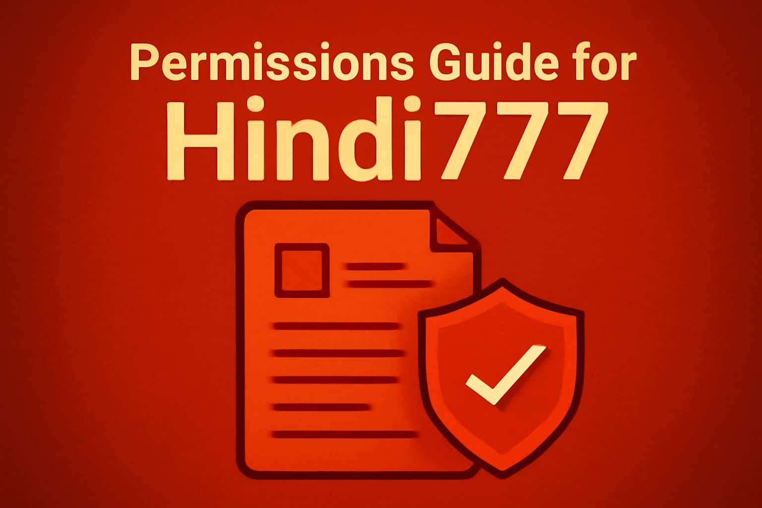 A futuristic scene representing the Permissions Guide for Hindi777.