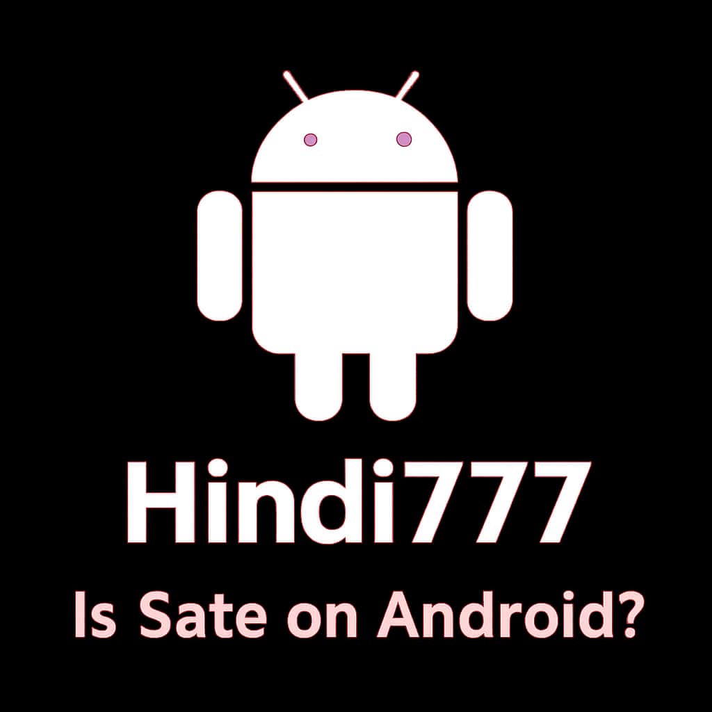 A badge icon symbolizing the safety of the Hindi777 app on Android.