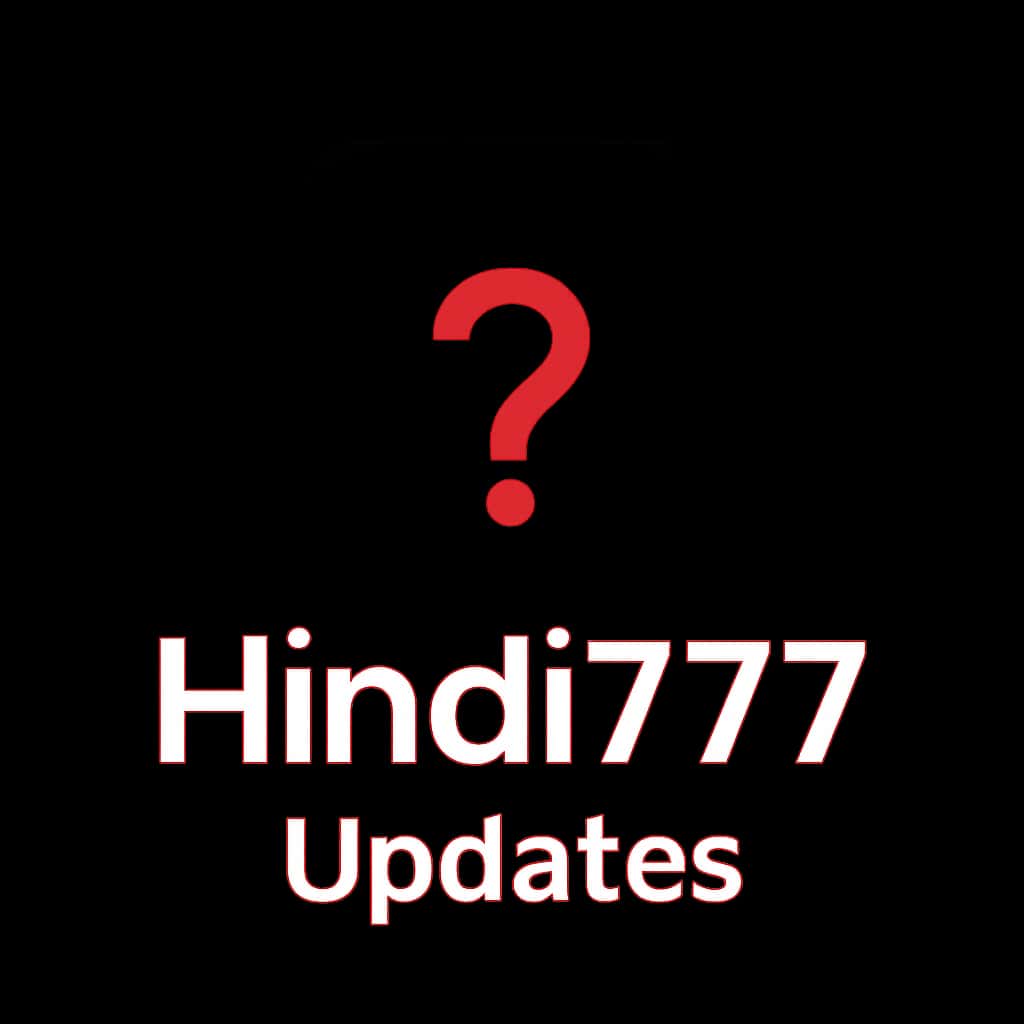 Icon representing Hindi777 updates.